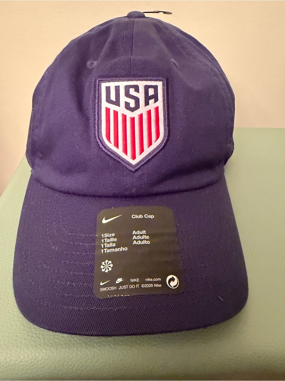 Nike Team USA Soccer Adjustable Club Cap